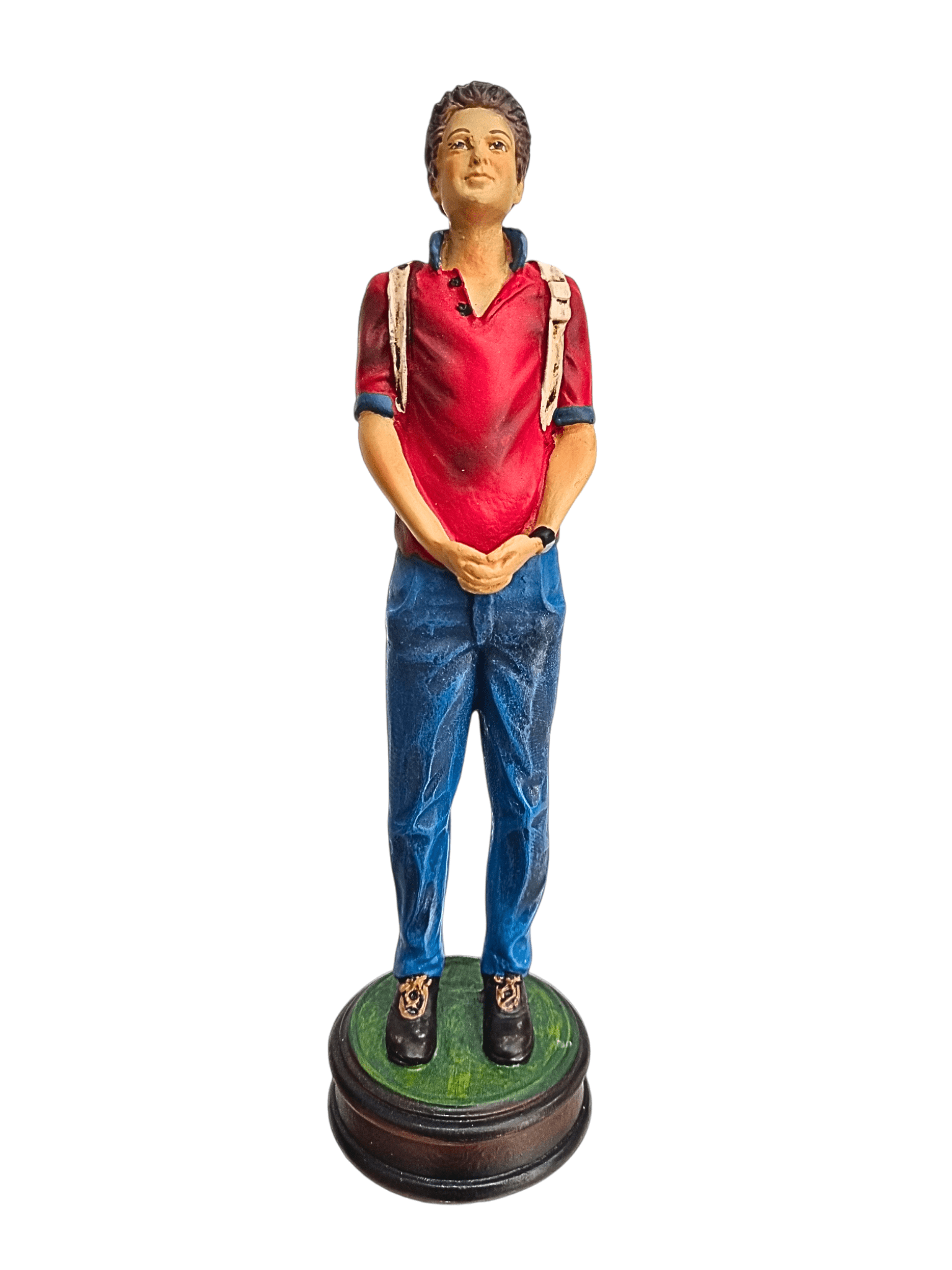 Imagem Carlo Acutis em Resina 21 cm-TerraCotta Arte Sacra
