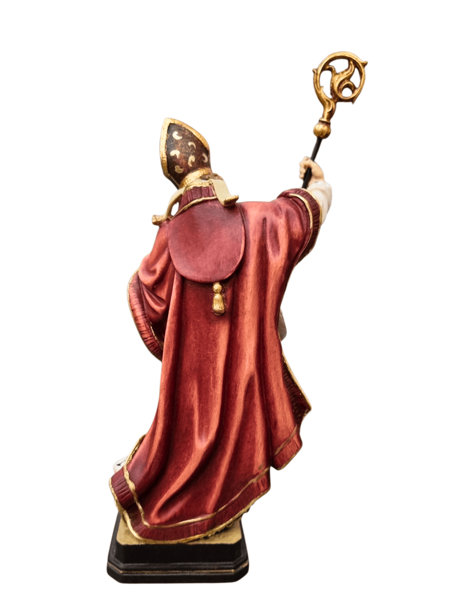 Imagem Italiana de São Valentin em Madeira-TerraCotta Arte Sacra