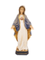 Imagem Italiana em Madeira Nossa Senhora das Graças com Coração 19 cm-TerraCotta Arte Sacra