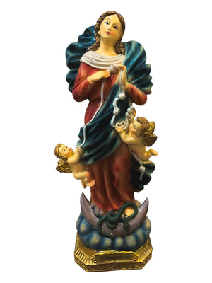 Imagem Nossa Senhora Desatadora dos Nós em Resina 30 cm-TerraCotta Arte Sacra