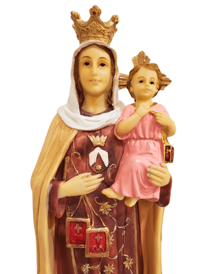 Imagem Nossa Senhora do Carmo 40cm-TerraCotta Arte Sacra