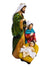 Imagem Sagrada Família em Resina 15 cm-TerraCotta Arte Sacra