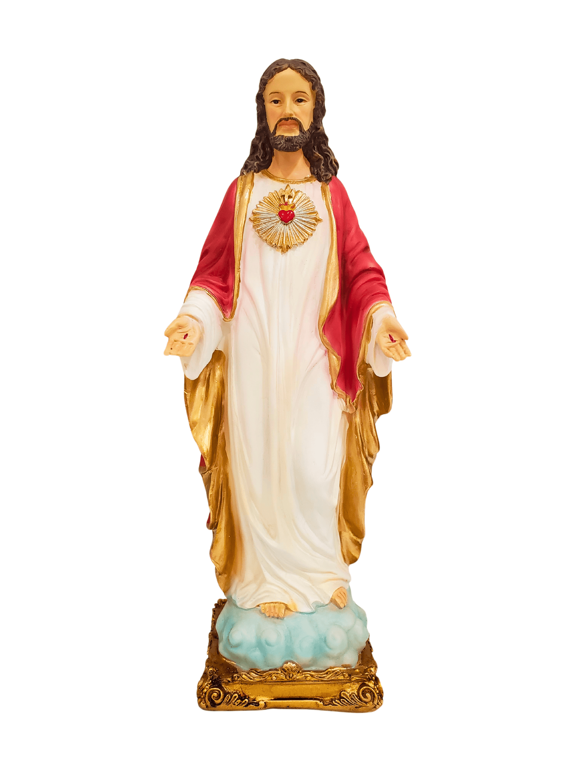 Imagem Sagrado Coração de Jesus 40cm-TerraCotta Arte Sacra