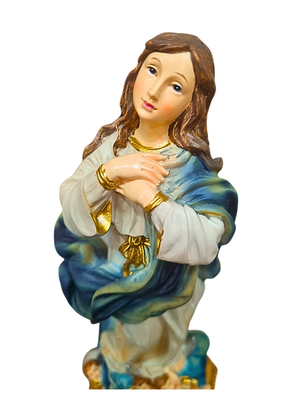 Imagem da Imaculada Conceição em Resina 20 cm-TerraCotta Arte Sacra