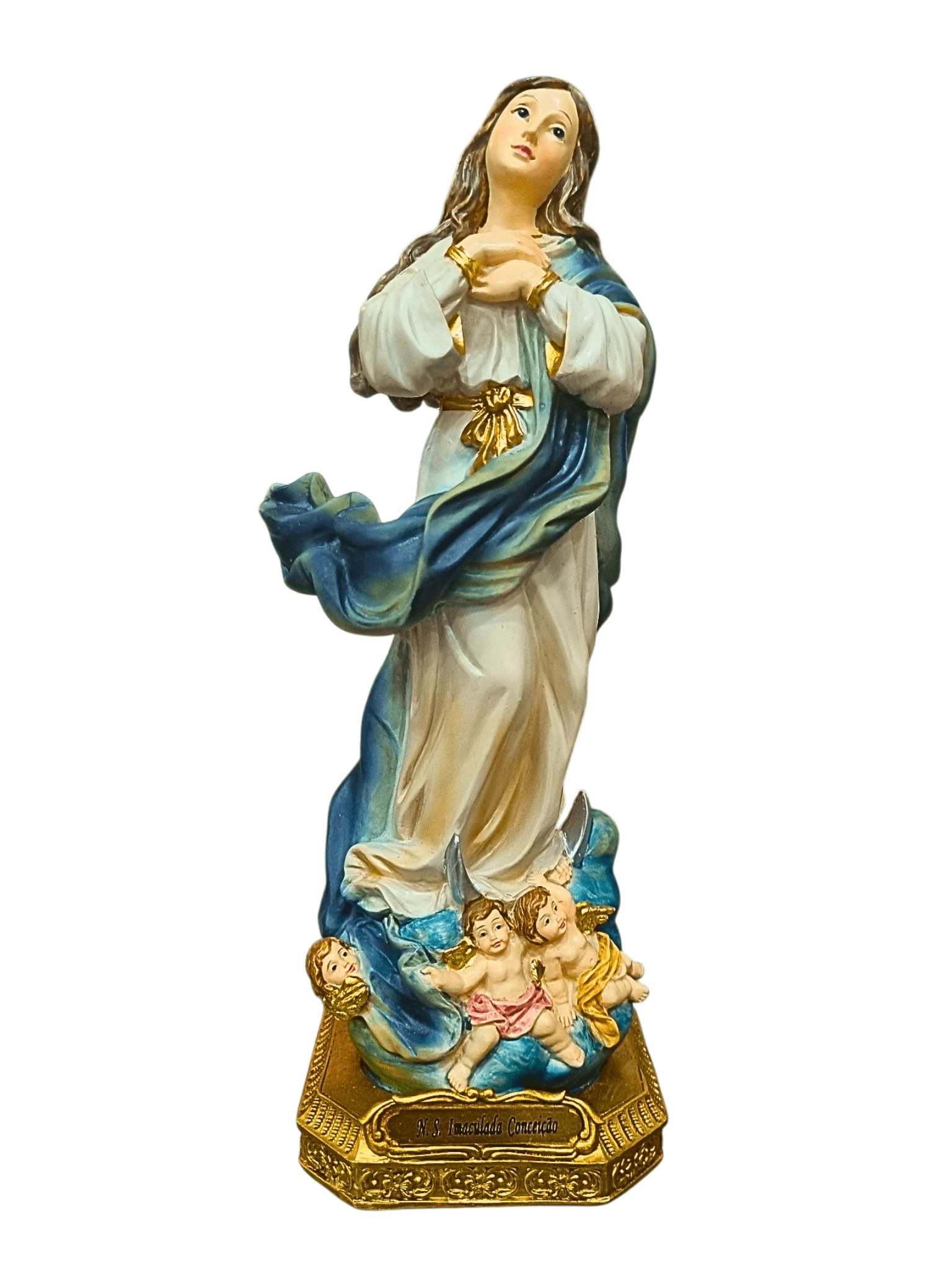 Imagem da Imaculada Conceição em Resina 20 cm-TerraCotta Arte Sacra