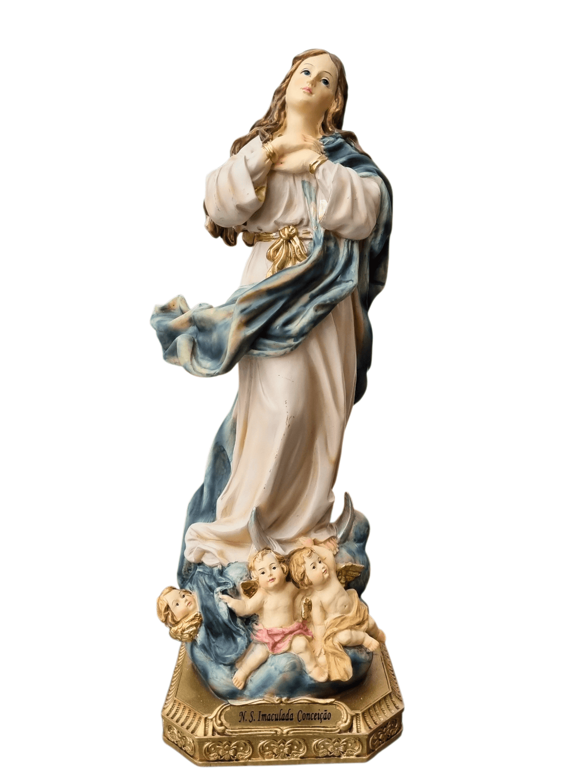 Imagem da Imaculada Conceição em Resina 30 cm-TerraCotta Arte Sacra