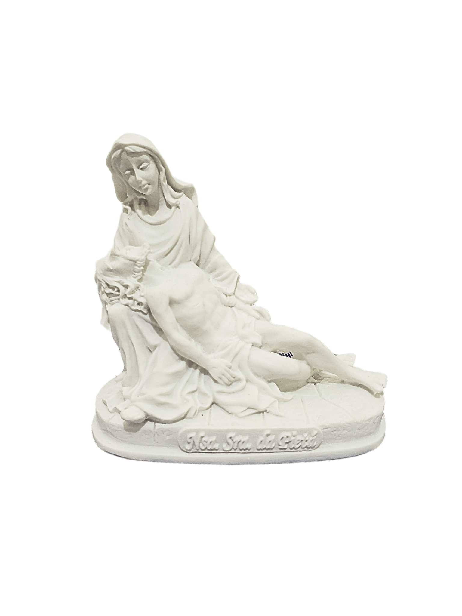 Imagem da Pietá em Pó de Mármore 12 cm-TerraCotta Arte Sacra