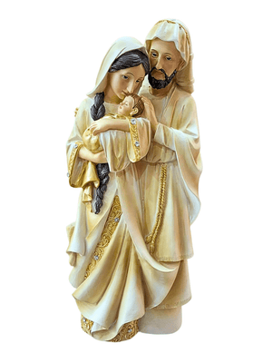 Imagem da Sagrada Família Afetuosa em Resina 40 cm-TerraCotta Arte Sacra