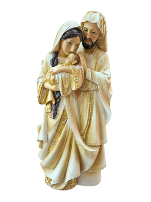 Imagem da Sagrada Família Afetuosa em Resina 40 cm-TerraCotta Arte Sacra