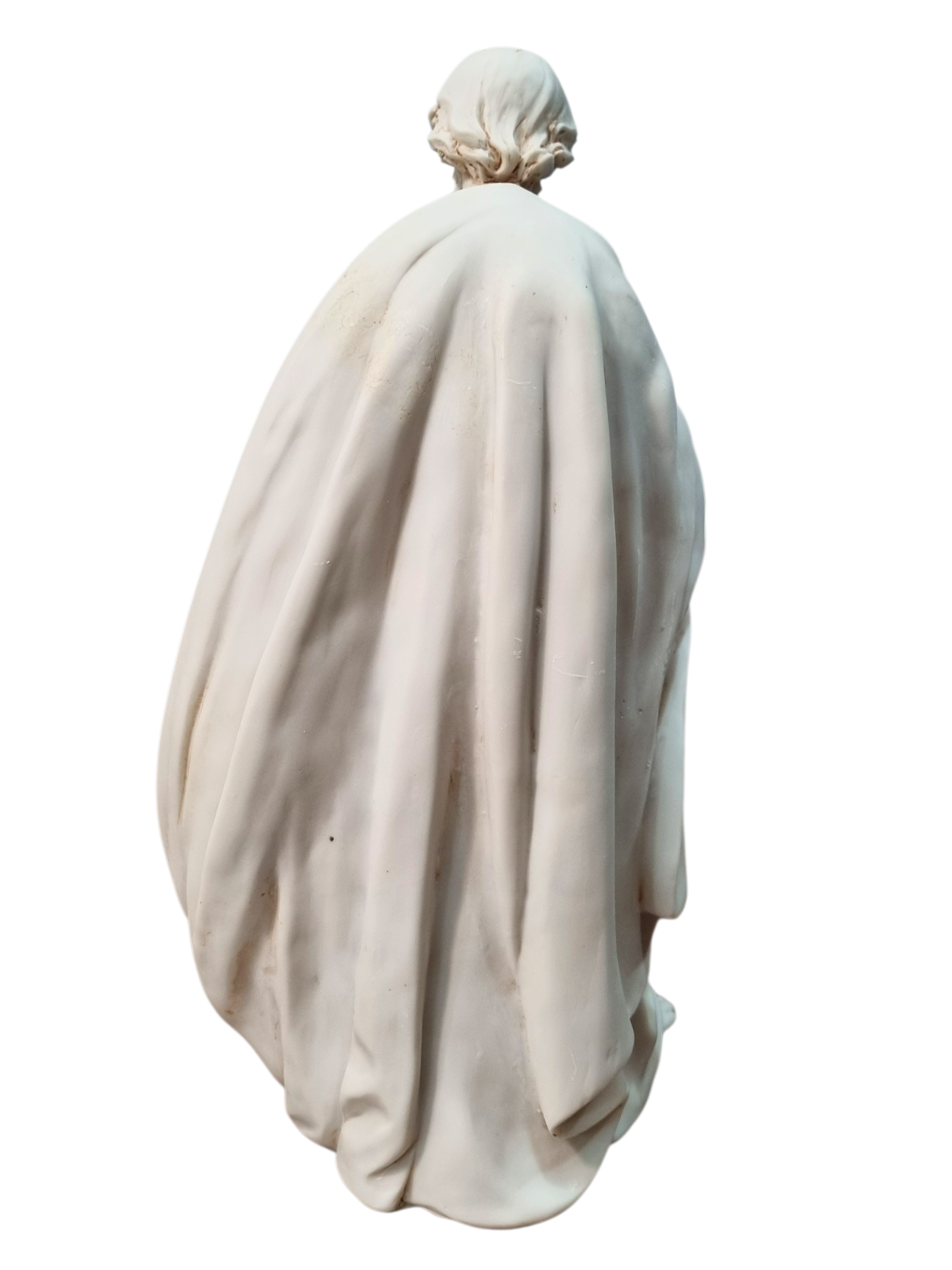 Imagem da Sagrada Família Vestia Branca em Resina 30 cm-TerraCotta Arte Sacra