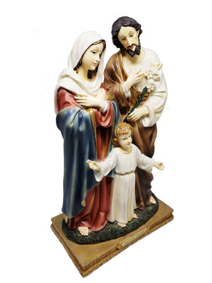 Imagem da Sagrada Família de Resina 30 cm-TerraCotta Arte Sacra