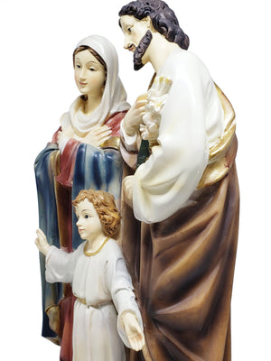Imagem da Sagrada Família de Resina 40 cm-TerraCotta Arte Sacra