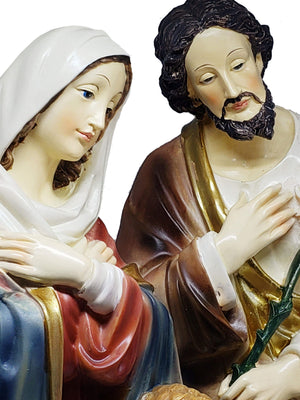 Imagem da Sagrada Família de Resina 40 cm-TerraCotta Arte Sacra