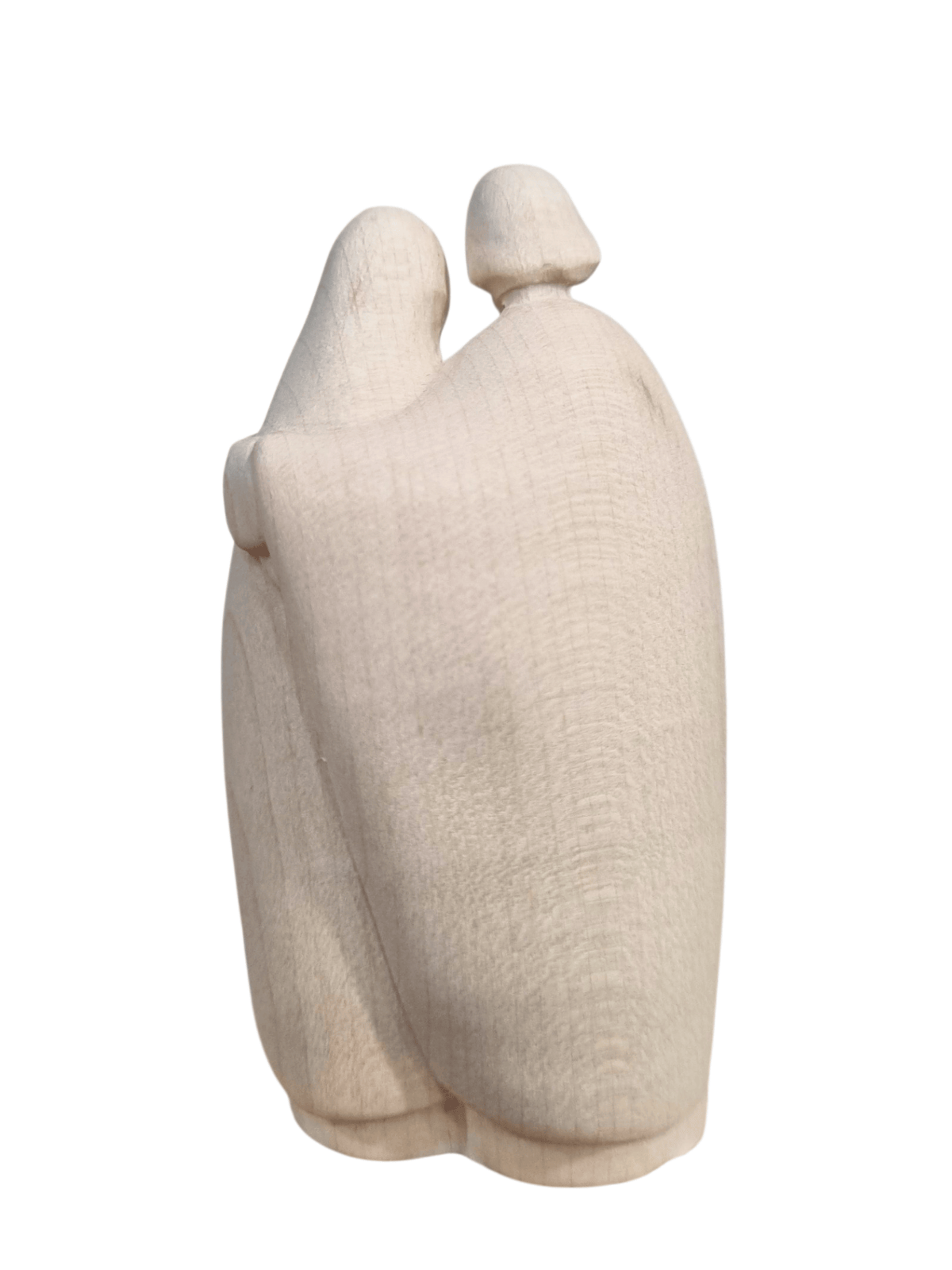 Imagem da Sagrada Família em Madeira Italiana Natural 18 cm-TerraCotta Arte Sacra