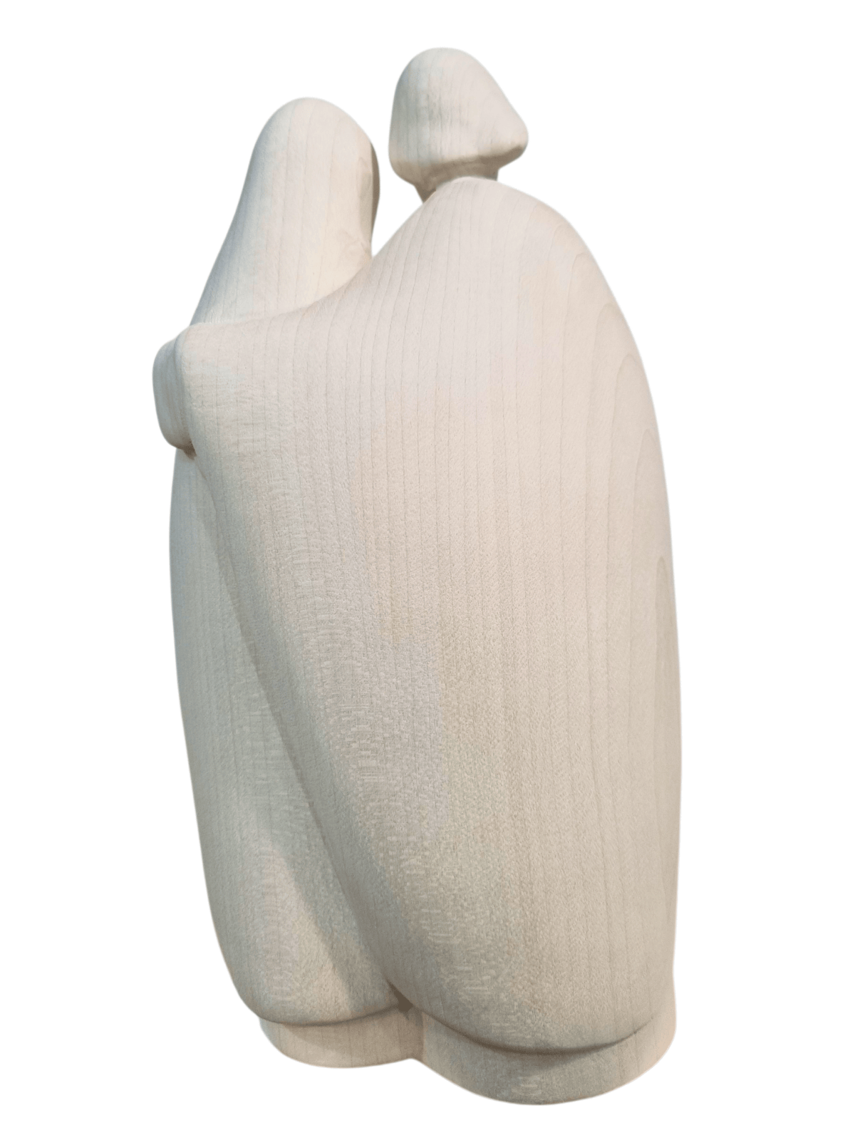 Imagem da Sagrada Família em Madeira Italiana Natural 24 cm-TerraCotta Arte Sacra