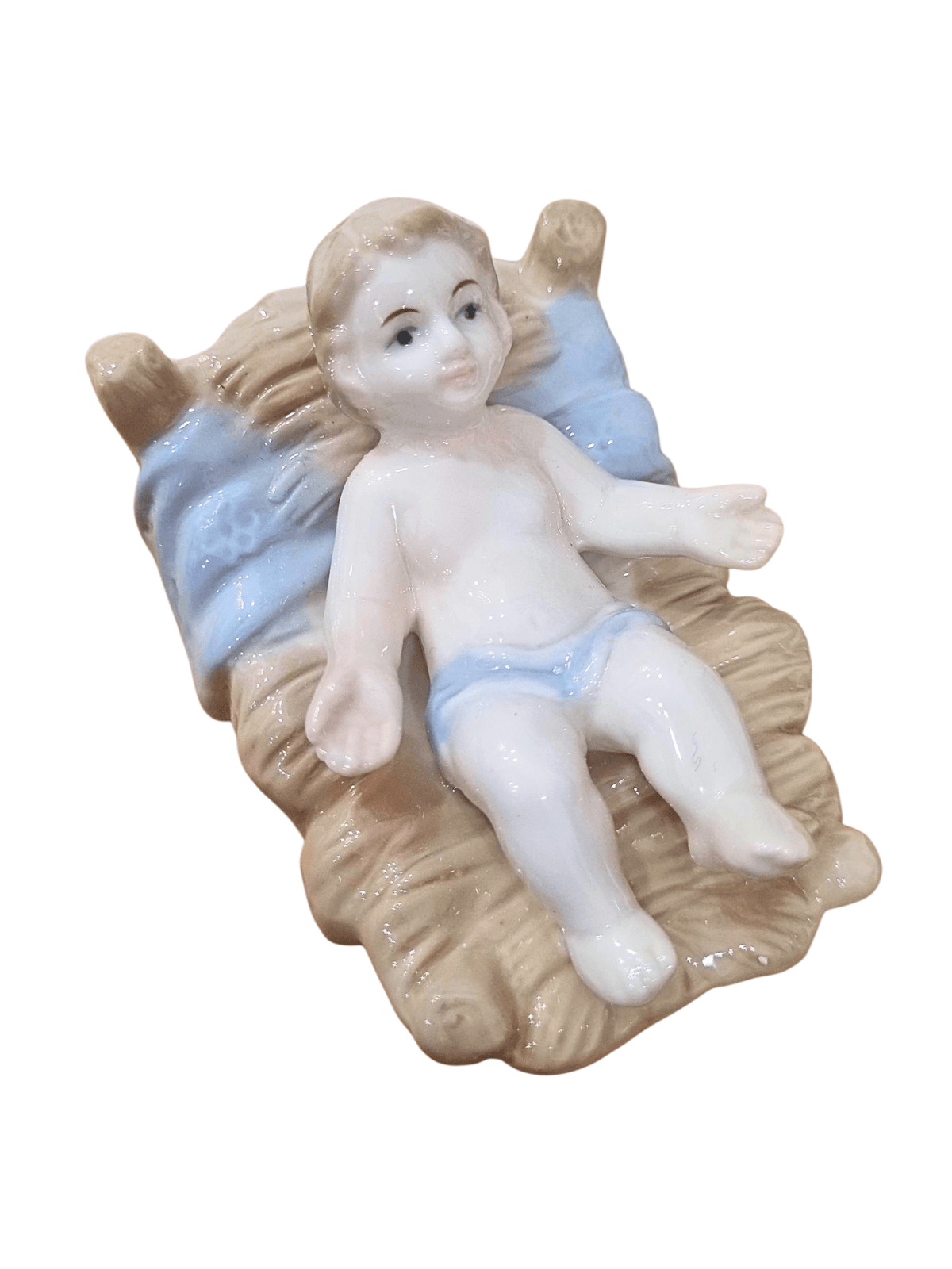 Imagem da Sagrada Família em Porcelana 27 cm 3 Peças-TerraCotta Arte Sacra