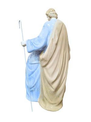 Imagem da Sagrada Família em Porcelana 30 cm-TerraCotta Arte Sacra