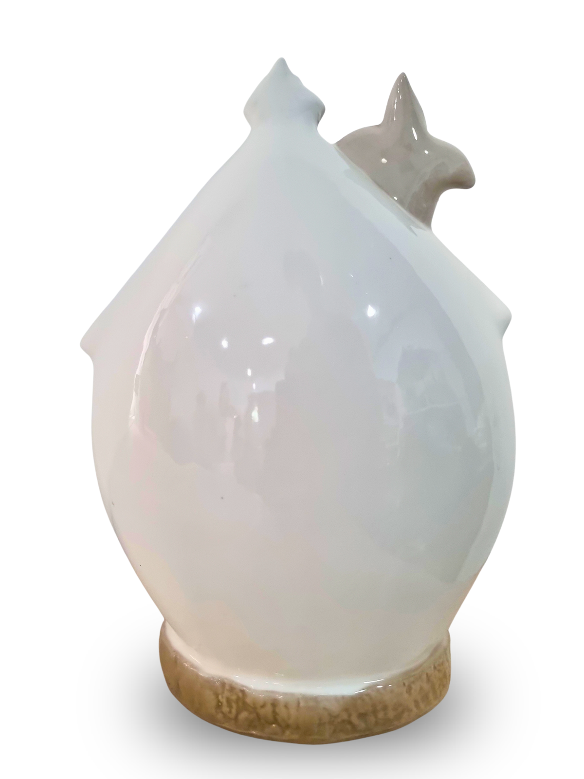 Imagem da Sagrada Família em Porcelana com Led 22 cm-TerraCotta Arte Sacra