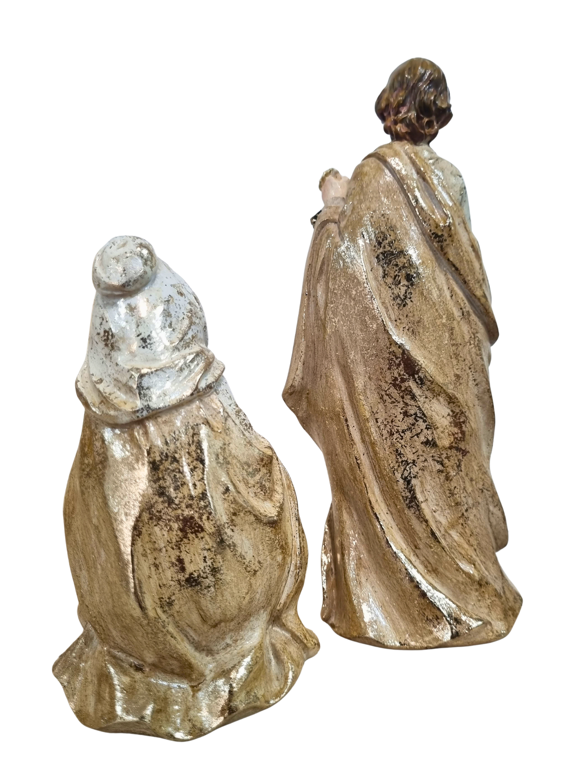Imagem da Sagrada Família em Resina 2 peças 19 cm-TerraCotta Arte Sacra