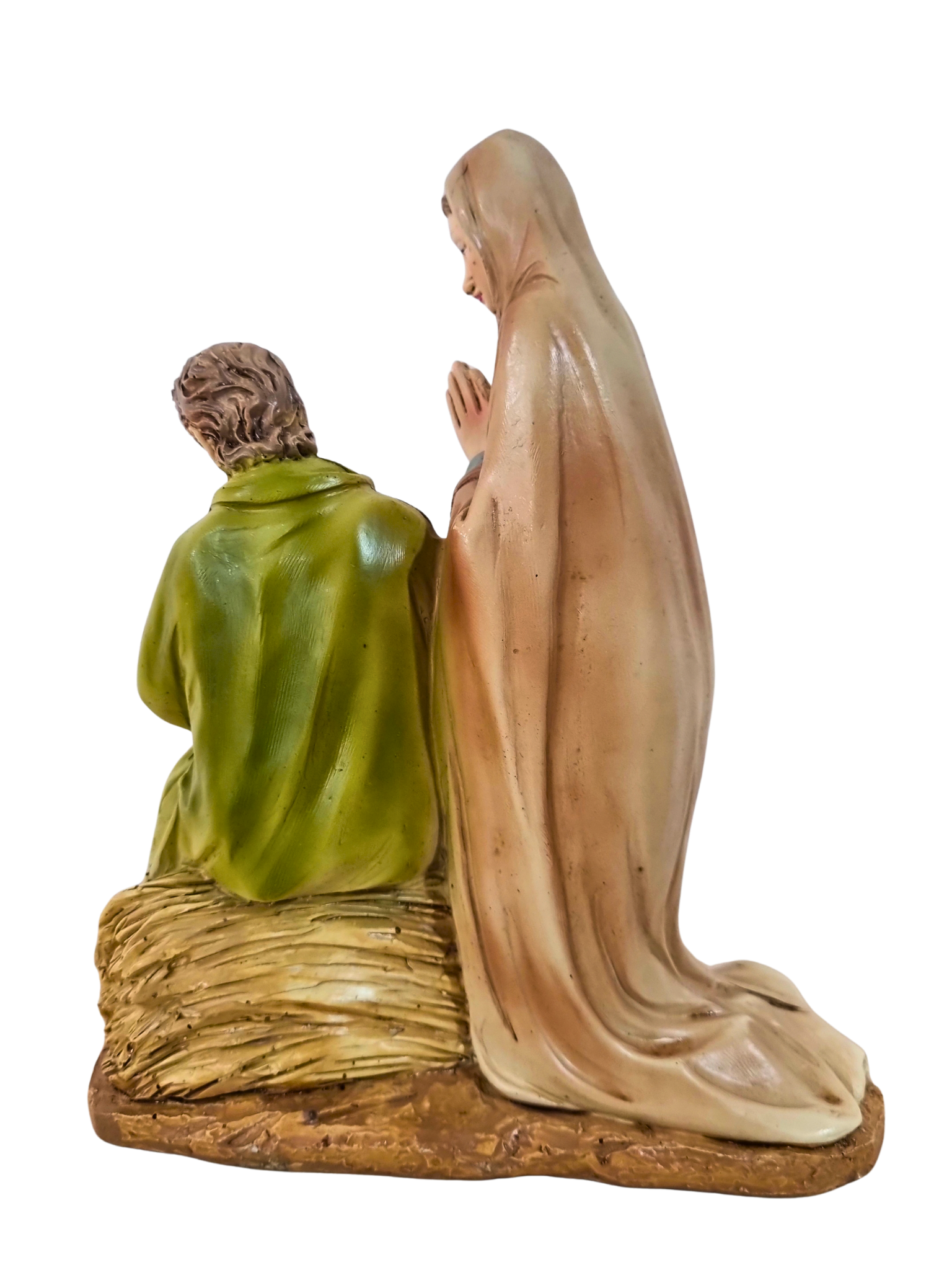 Imagem da Sagrada Família em Resina 20 x 18 x 8 cm-TerraCotta Arte Sacra
