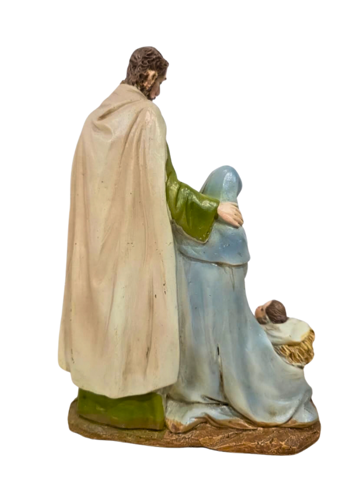 Imagem da Sagrada Família em Resina 21 x 15 x 7 cm-TerraCotta Arte Sacra