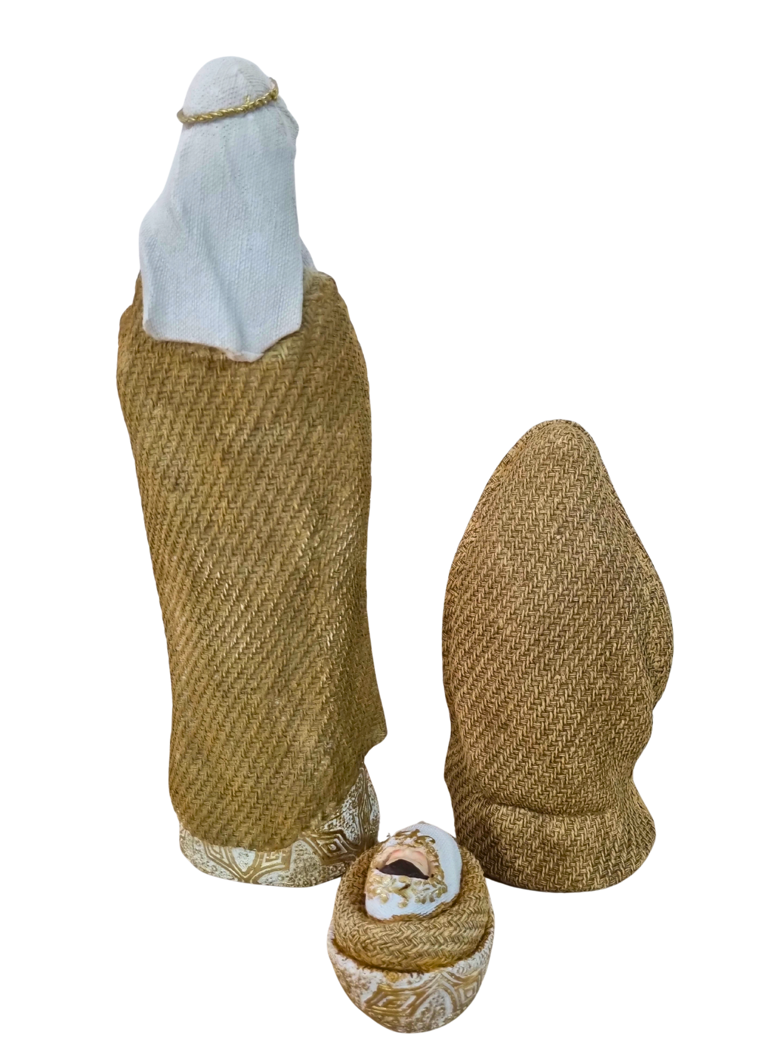 Imagem da Sagrada Família em Resina 3 peças 36 cm-TerraCotta Arte Sacra