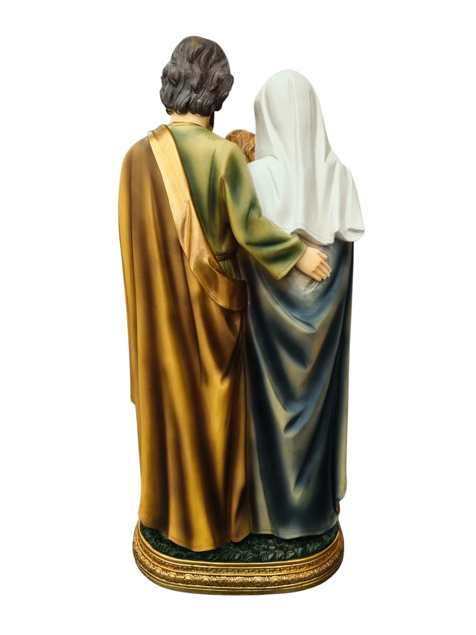 Imagem da Sagrada Família em Resina 40 cm-TerraCotta Arte Sacra
