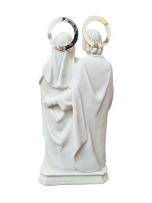Imagem da Sagrada Família em resina 30 cm-TerraCotta Arte Sacra