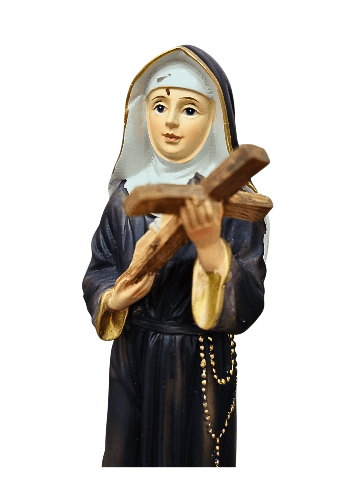 Imagem da Santa Rita em Resina 20 cm-TerraCotta Arte Sacra