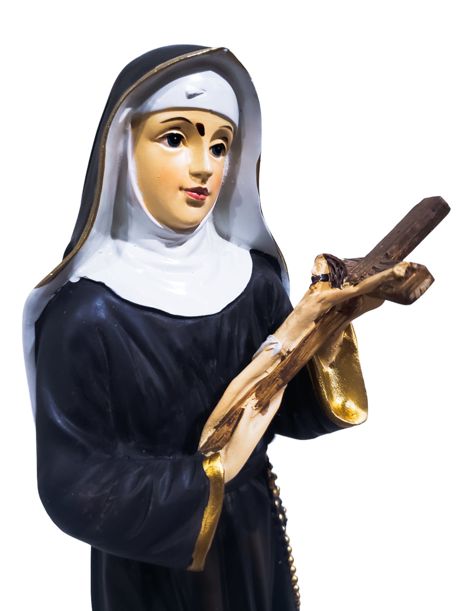 Imagem da Santa Rita em Resina 30 cm-TerraCotta Arte Sacra
