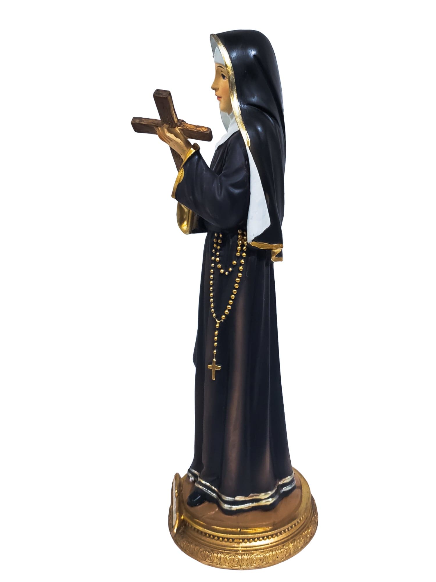 Imagem da Santa Rita em Resina 30 cm-TerraCotta Arte Sacra