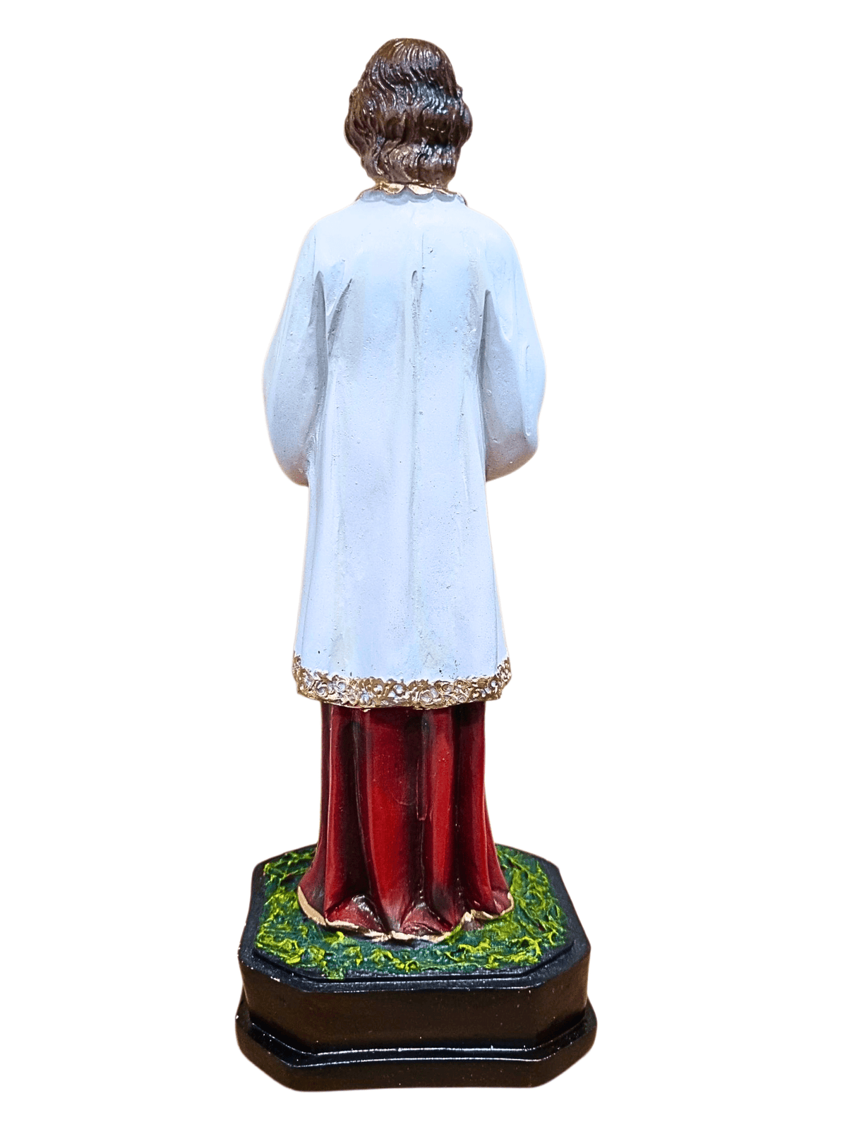 Imagem da São Tarcísio em Pó de Mármore Colorida 20 cm-TerraCotta Arte Sacra