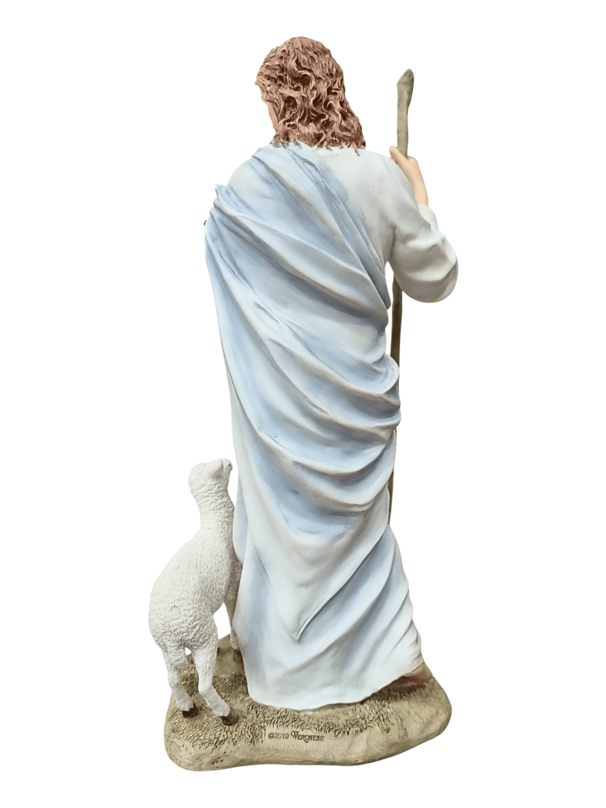 Imagem de Jesus Bom Pastor em Resina 28 cm-TerraCotta Arte Sacra