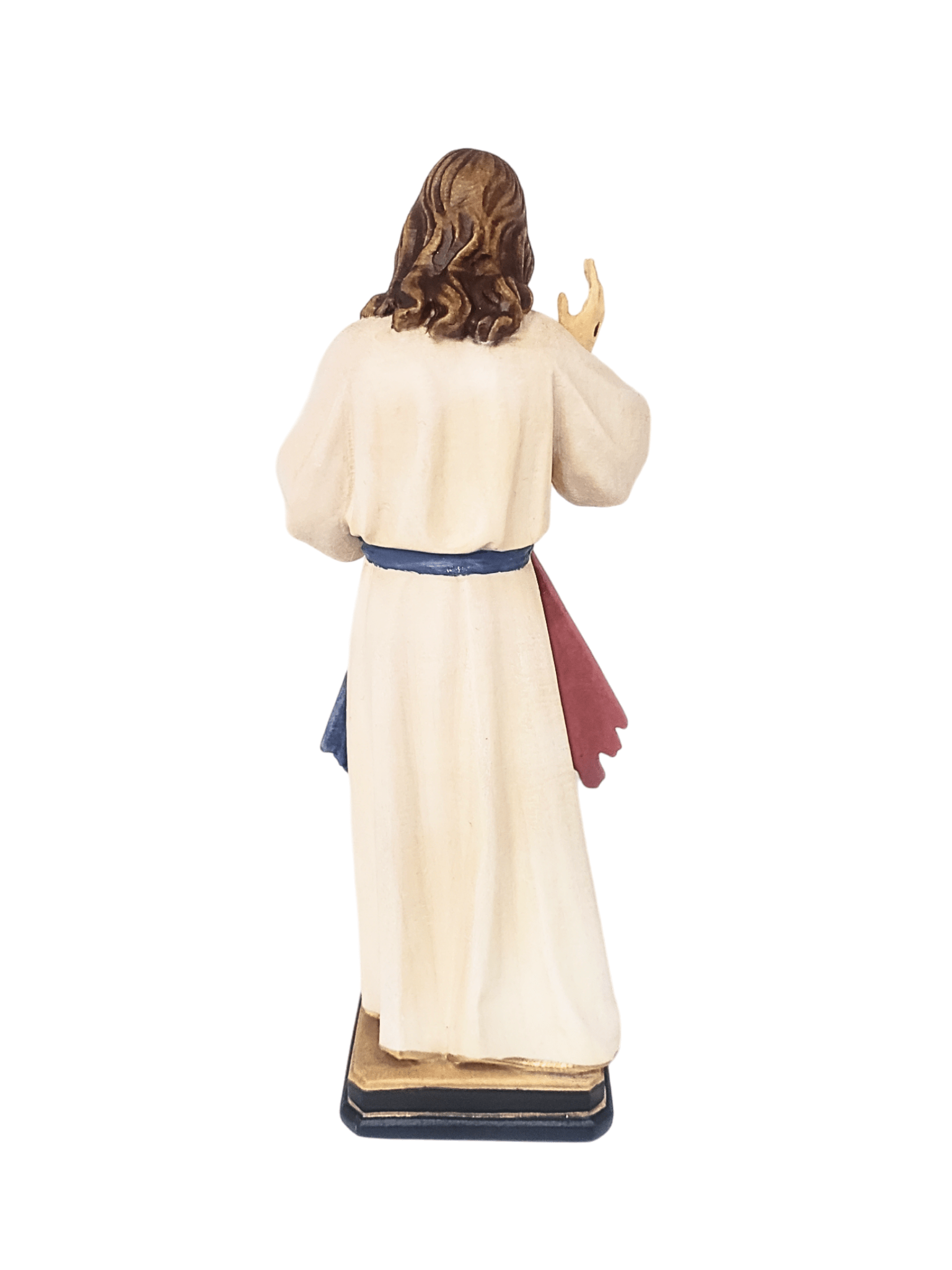 Imagem de Jesus Misericordioso de Madeira Italiana 15cm-TerraCotta Arte Sacra