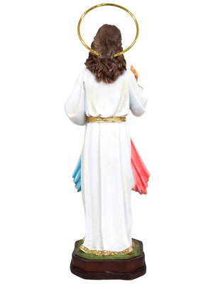 Imagem de Jesus Misericordioso em Pó de Mármore 20 cm-TerraCotta Arte Sacra