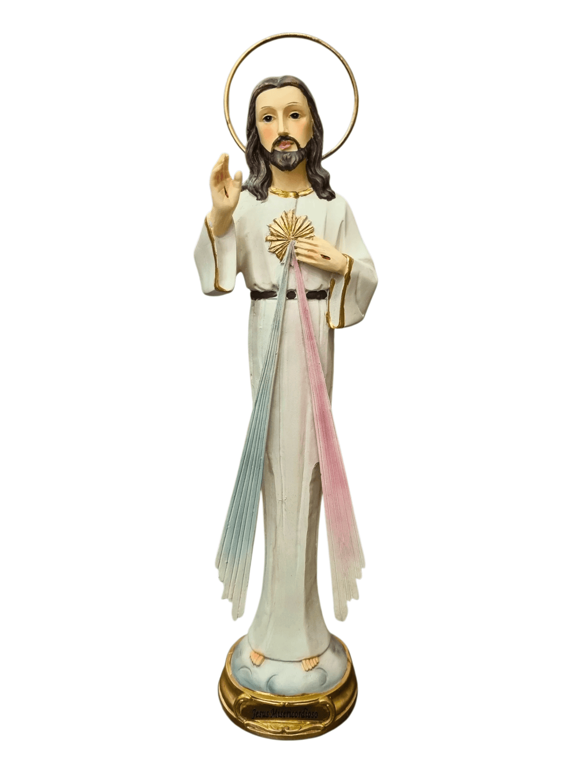 Imagem de Jesus Misericordioso em Resina 30 cm-TerraCotta Arte Sacra