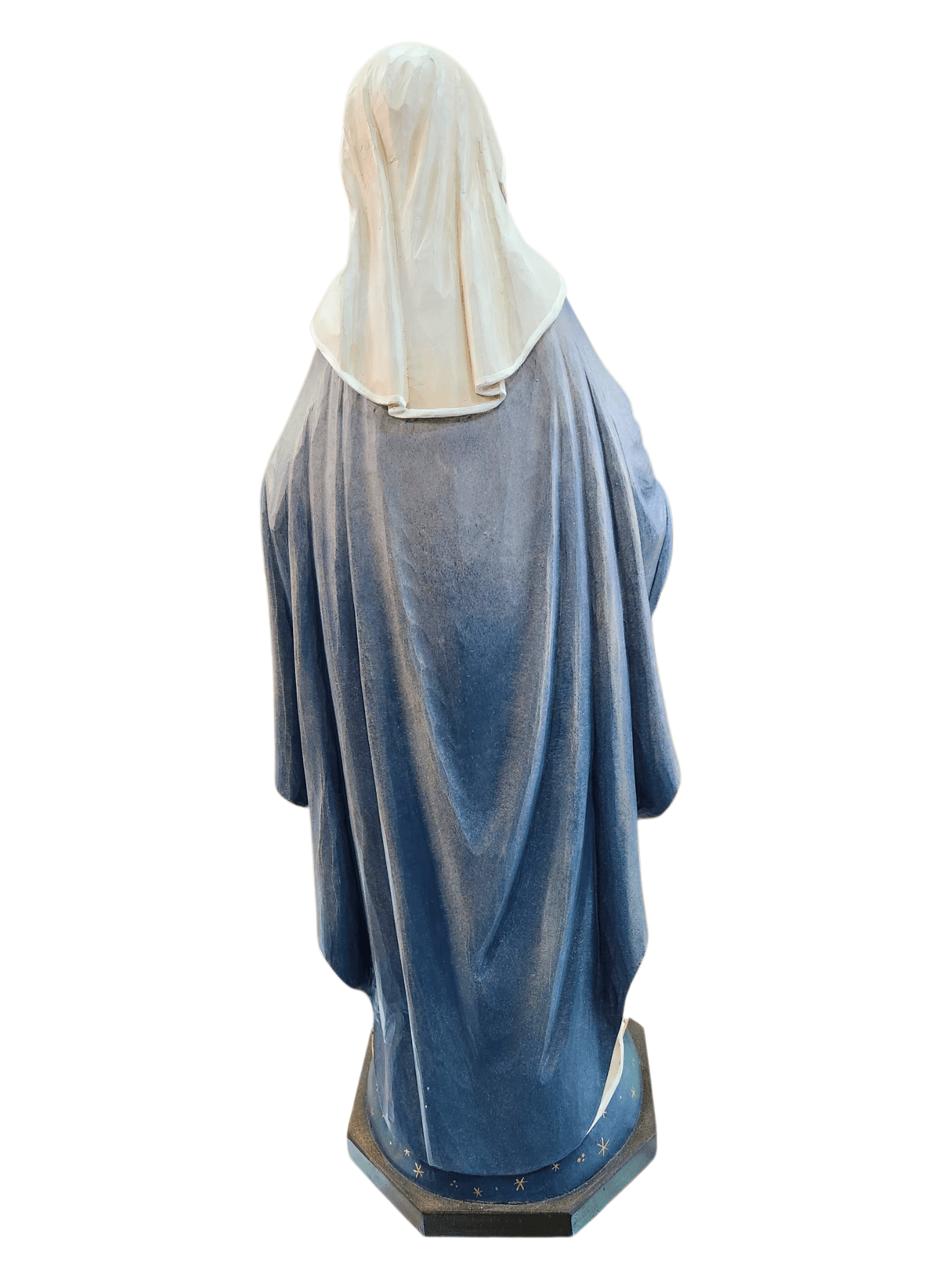 Imagem de Madeira Italiana Colorida Nossa Senhora das Graças 58 cm-TerraCotta Arte Sacra