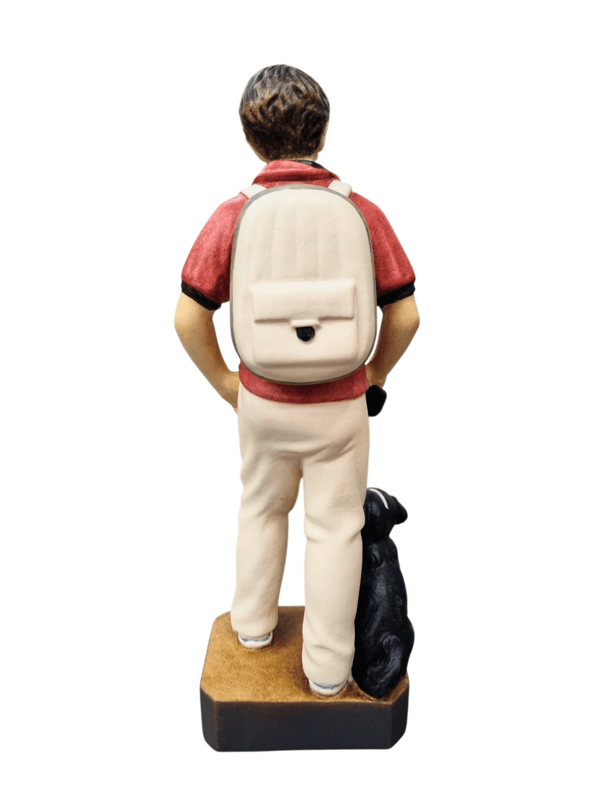 Imagem de Madeira Italiana São Carlo Acutis 20 cm-TerraCotta Arte Sacra
