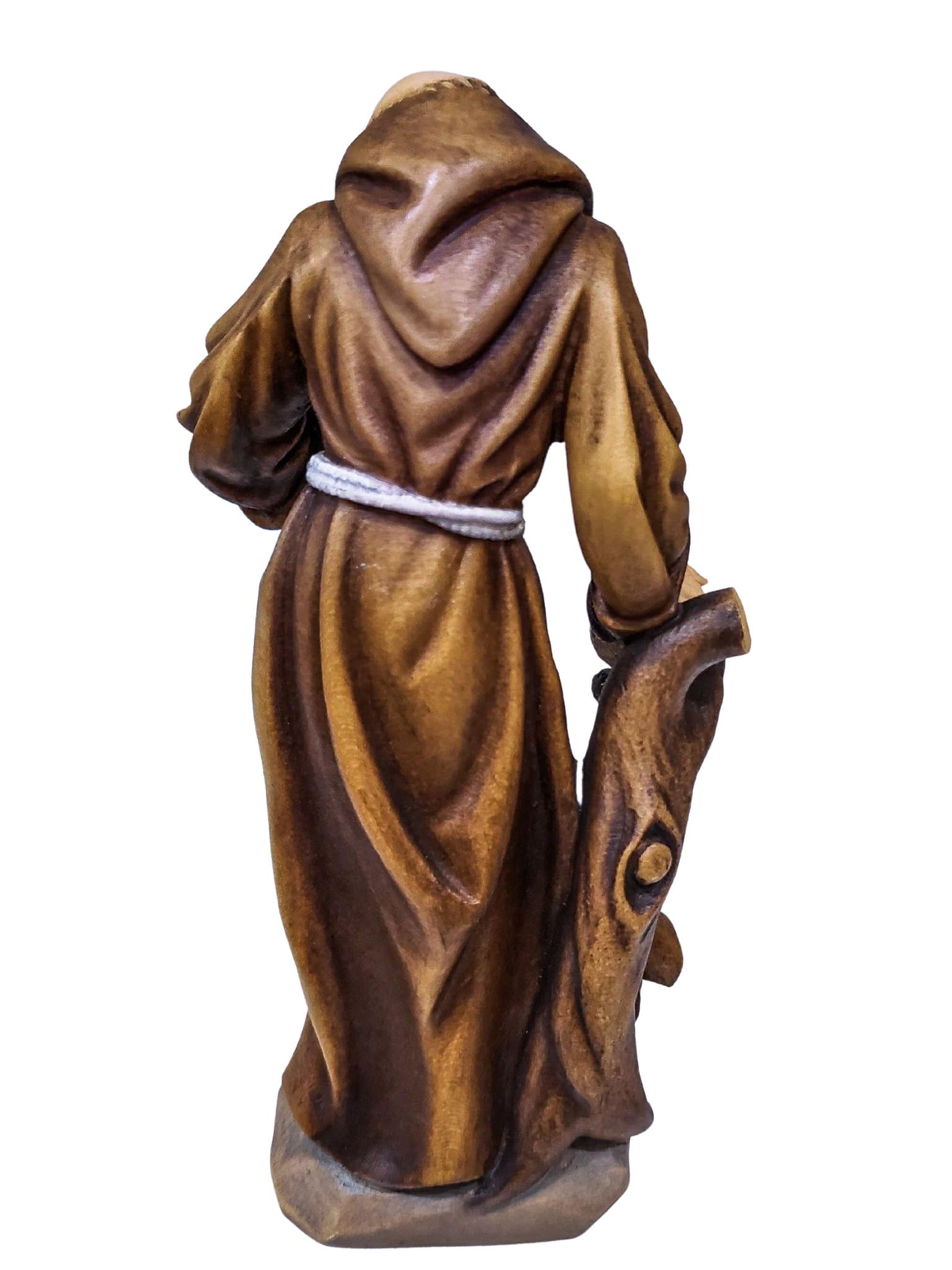 Imagem de Madeira Italiana São Francisco 19 cm-TerraCotta Arte Sacra