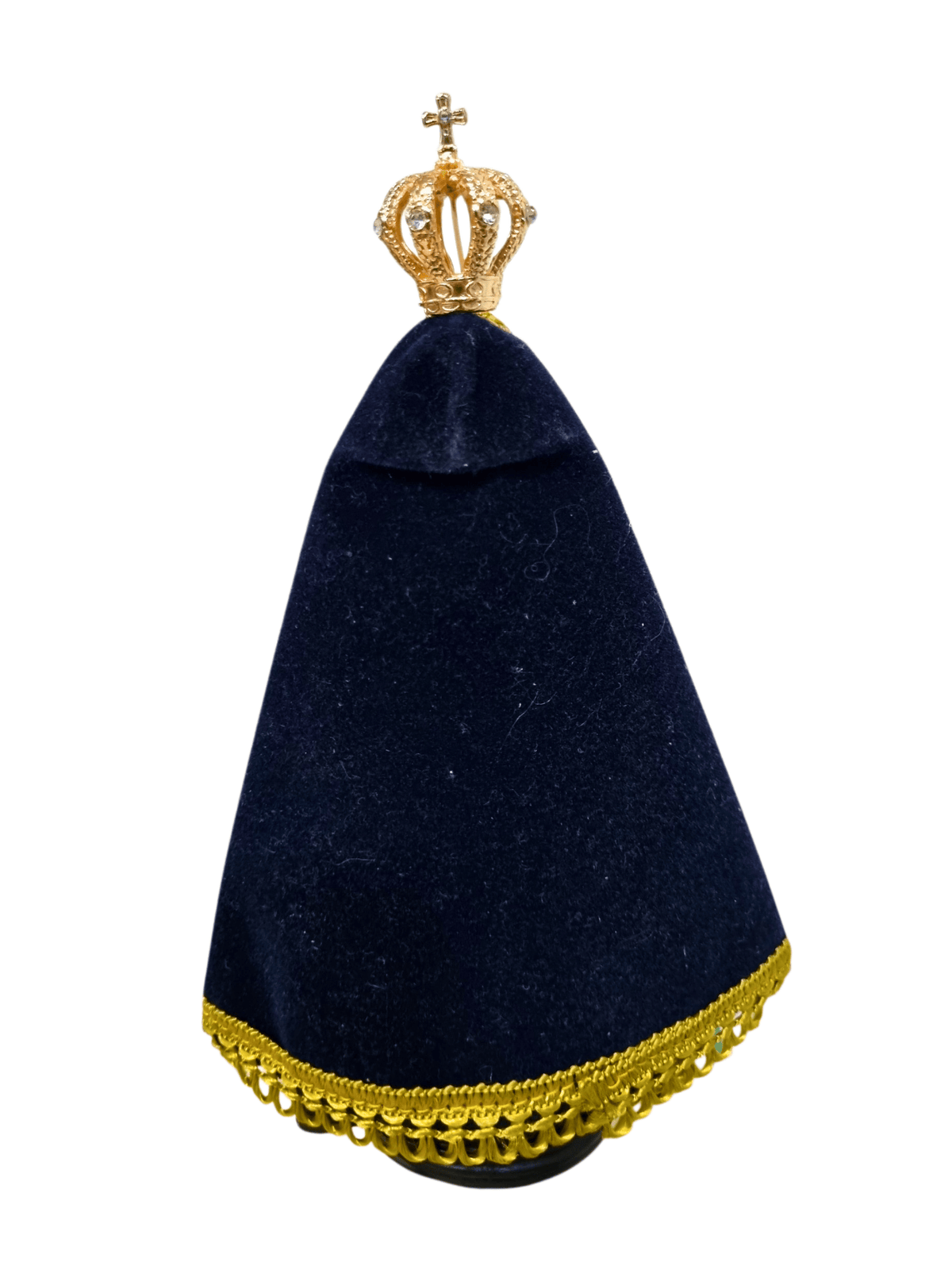 Imagem de Nossa Senhora Aparecida Em Pó de Mármore Manto Laço 18 cm-TerraCotta Arte Sacra