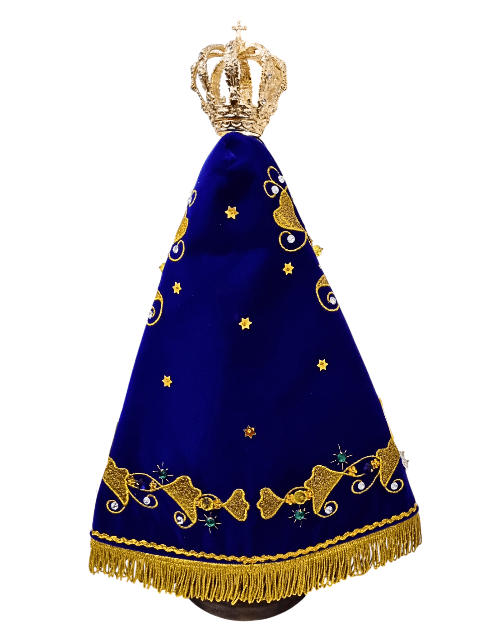 Imagem de Nossa Senhora Aparecida Fac-Símile Manto Oficial 45 cm-TerraCotta Arte Sacra