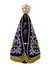 Imagem de Nossa Senhora Aparecida Fac-Símile com Manto em Veludo Alemão Bisotê 45 cm-TerraCotta Arte Sacra