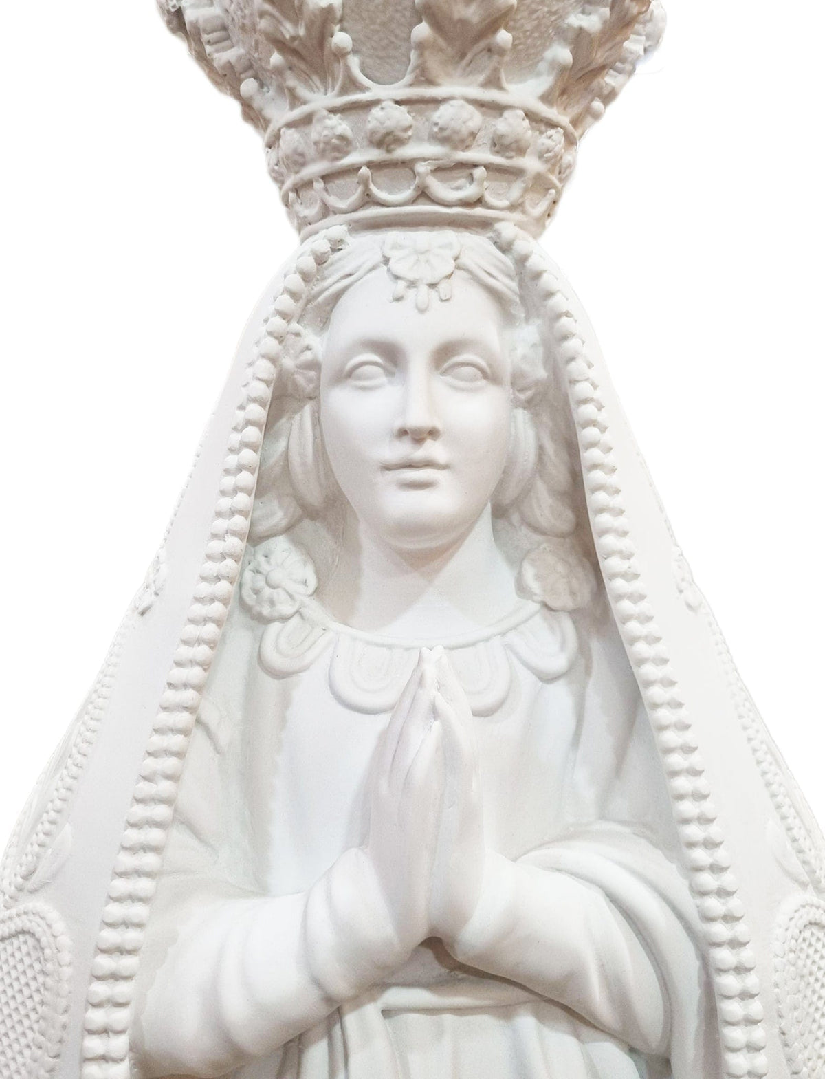 Imagem de Nossa Senhora Aparecida em Pó de Mármore 90 cm-TerraCotta Arte Sacra