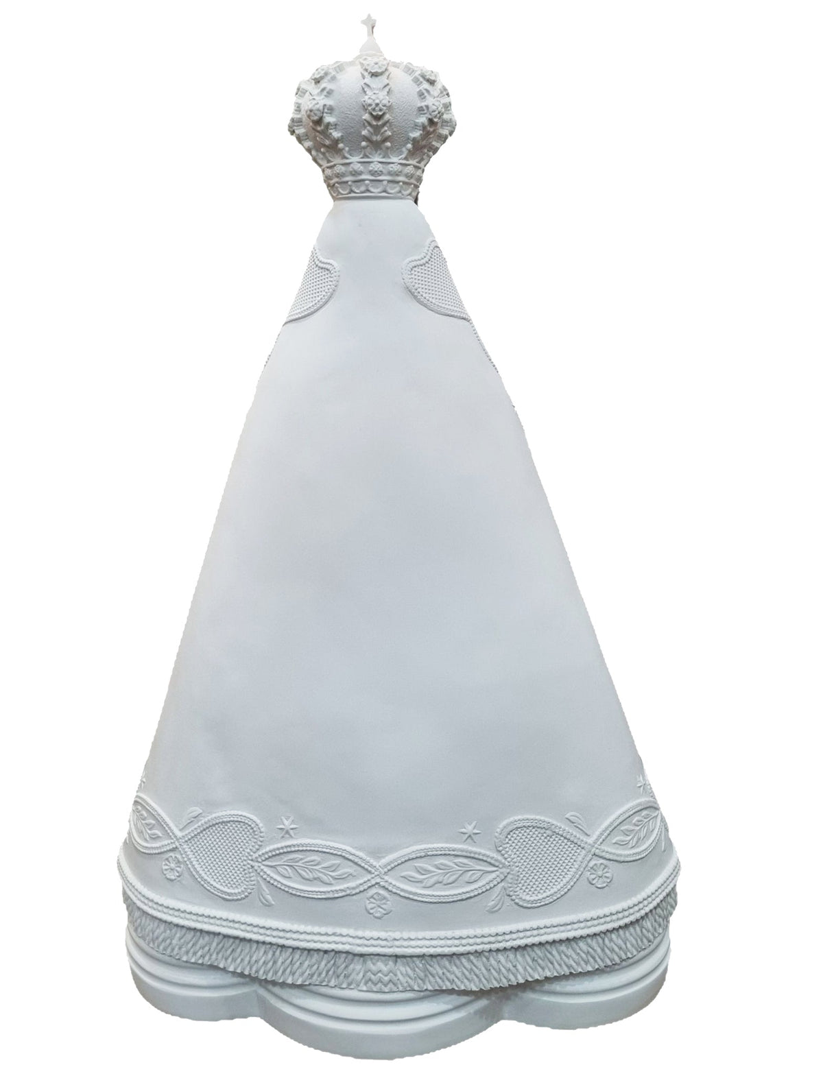 Imagem de Nossa Senhora Aparecida em Pó de Mármore 90 cm-TerraCotta Arte Sacra