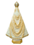Imagem de Nossa Senhora Aparecida em Pó de Mármore Marfim 40 cm-TerraCotta Arte Sacra