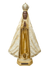 Imagem de Nossa Senhora Aparecida em Pó de Mármore Marfim 40 cm-TerraCotta Arte Sacra