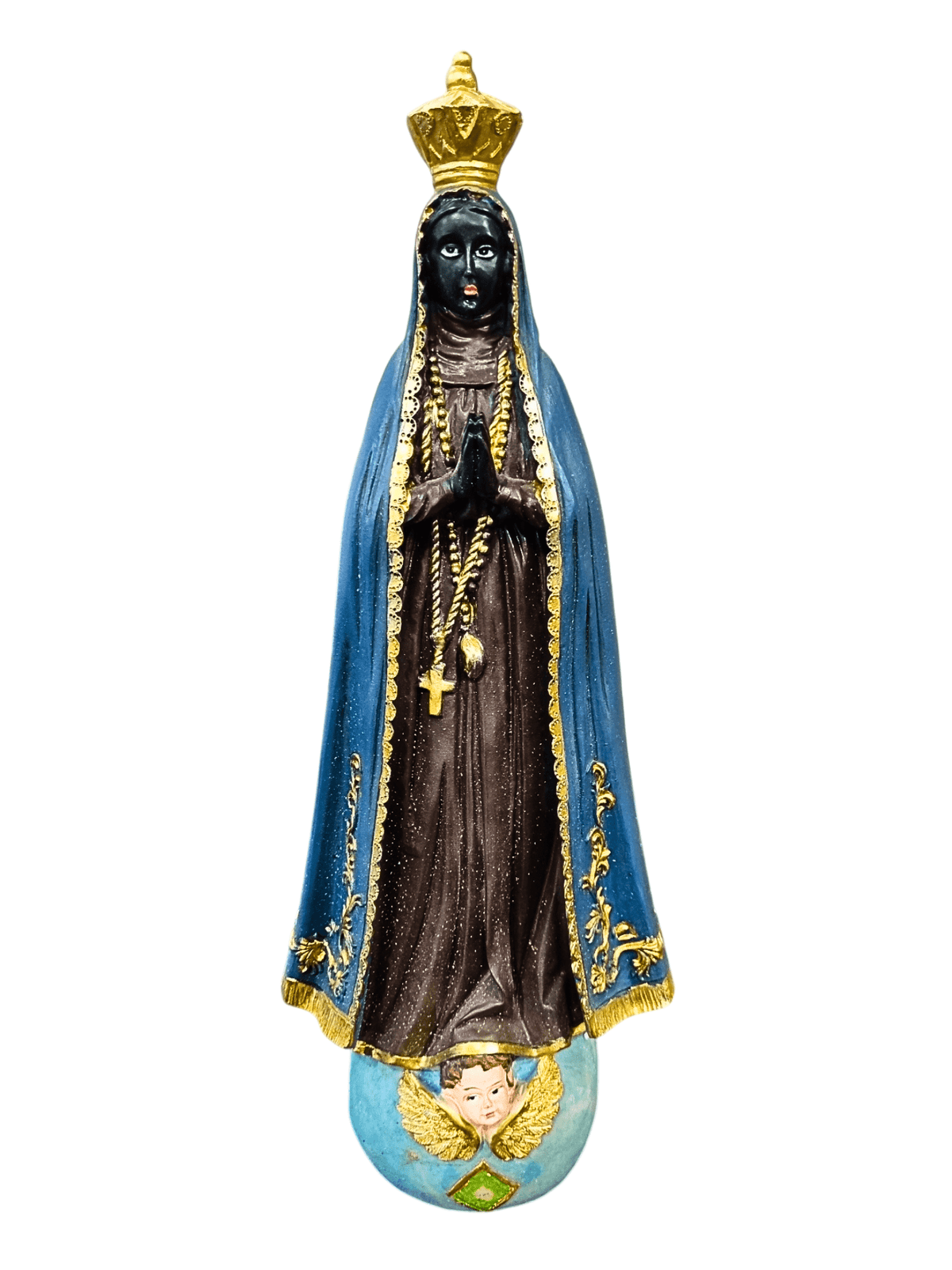 Imagem de Nossa Senhora Aparecida em Resina 29 cm-TerraCotta Arte Sacra
