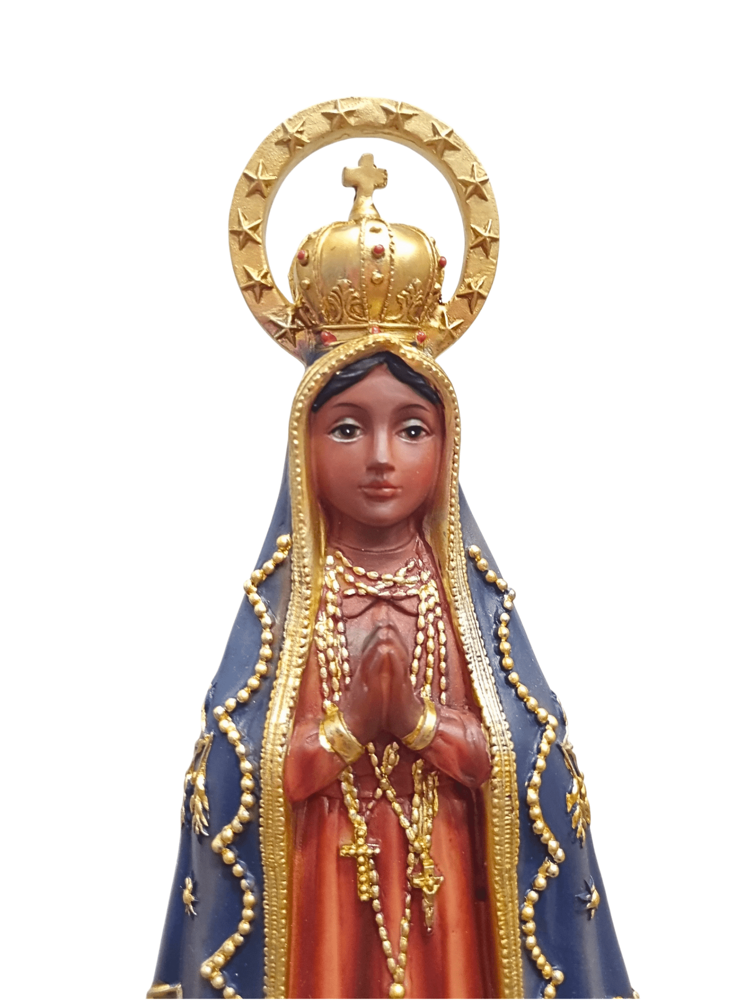 Imagem de Nossa Senhora Aparecida em Resina 30 cm-TerraCotta Arte Sacra