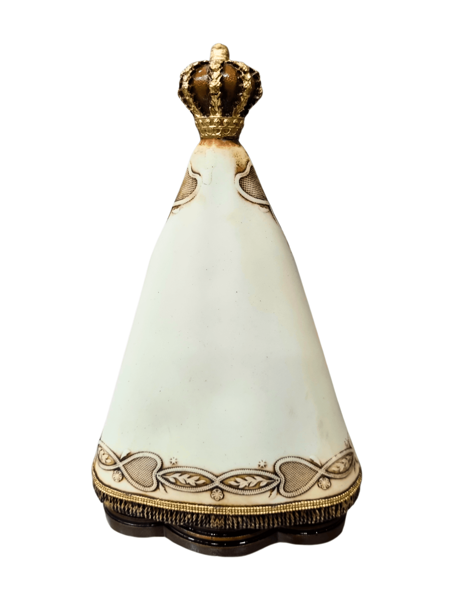Imagem de Nossa Senhora Aparecida em Resina Cor Marfim 20 cm-TerraCotta Arte Sacra
