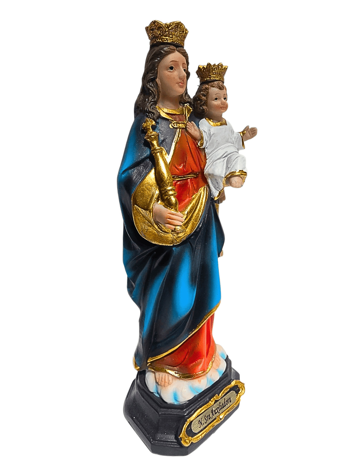 Imagem de Nossa Senhora Auxiliadora em Resina 20 cm-TerraCotta Arte Sacra